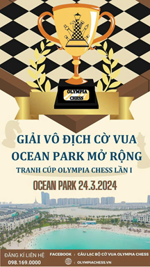 ĐIỀU LỆ GIẢI VÔ ĐỊCH CỜ VUA CLB OLYMPIA CHESS MỞ RỘNG LẦN 1 NĂM 2024