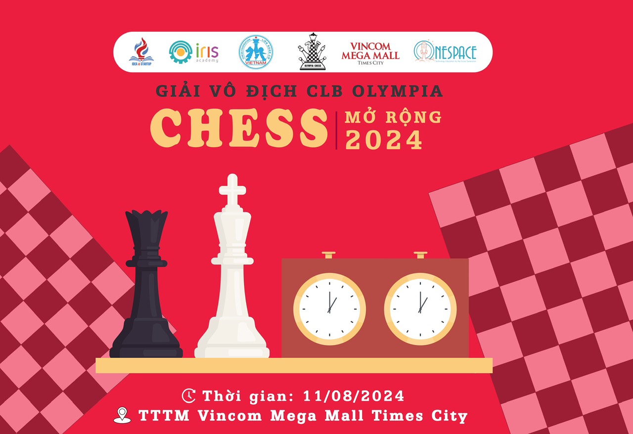 ĐIỀU LỆ GIẢI VÔ ĐỊCH CÂU LẠC BỘ OLYMPIA CHESS MỞ RỘNG LẦN II NĂM 2024